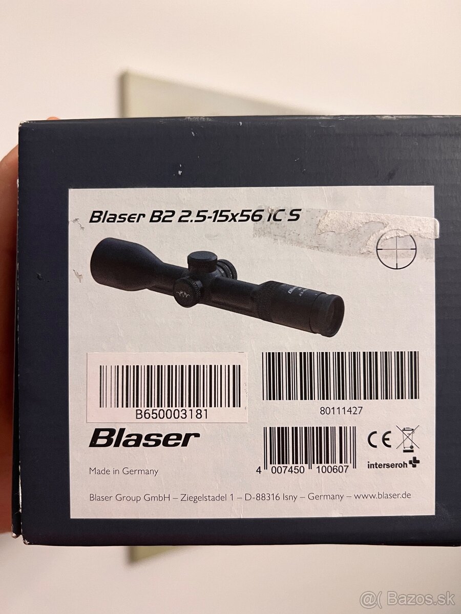 Blaser puškohlad so šínou - 5