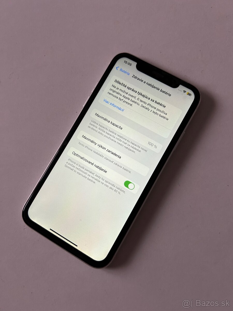 Iphone XR 64GB white - 100% batéria - 5