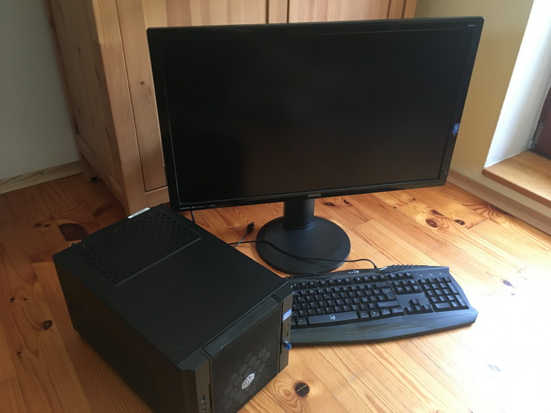 PC ostava Intel Core i7 3770 nVidia GTX1650 27"LCD monitor - 5