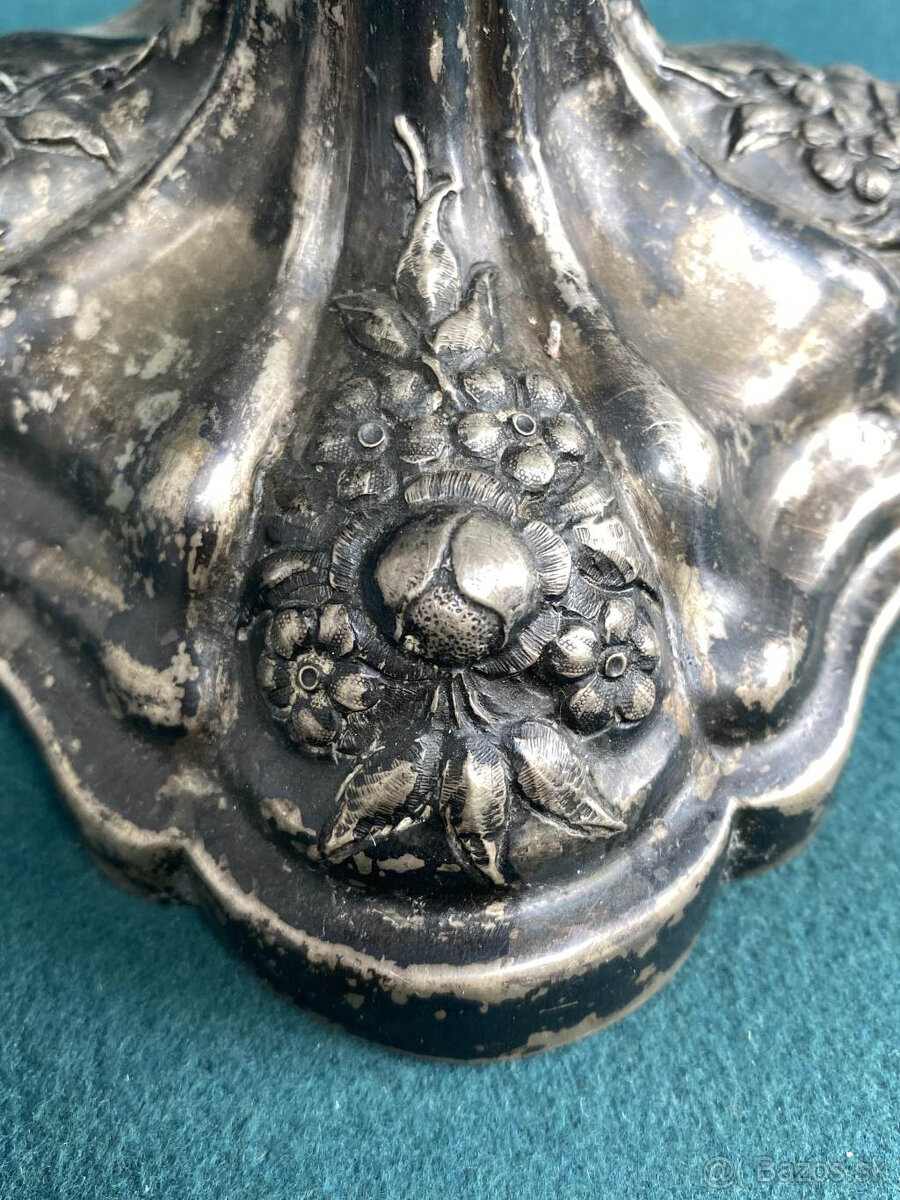 Strieborný svietnik ag 800 - 5