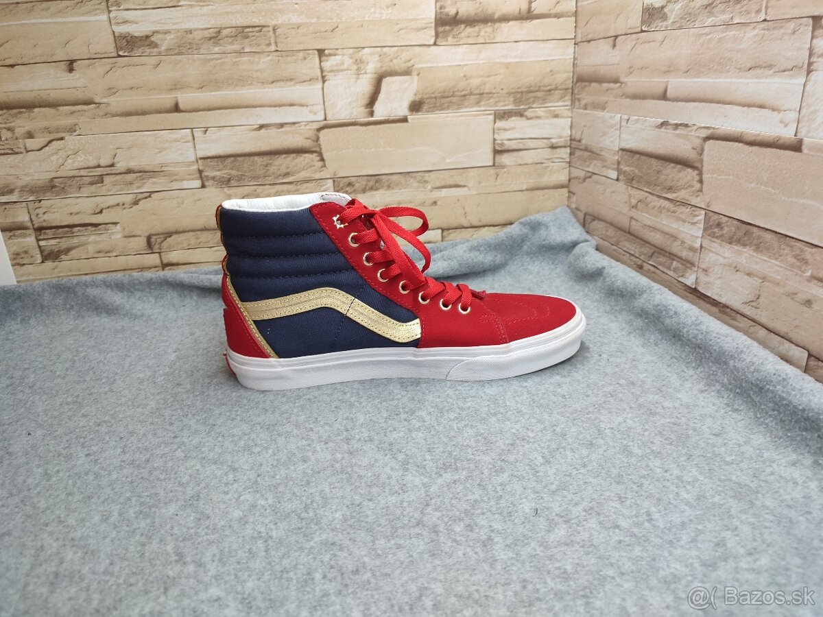 Vans 40,5 - kožené tenisky Marvel - 5