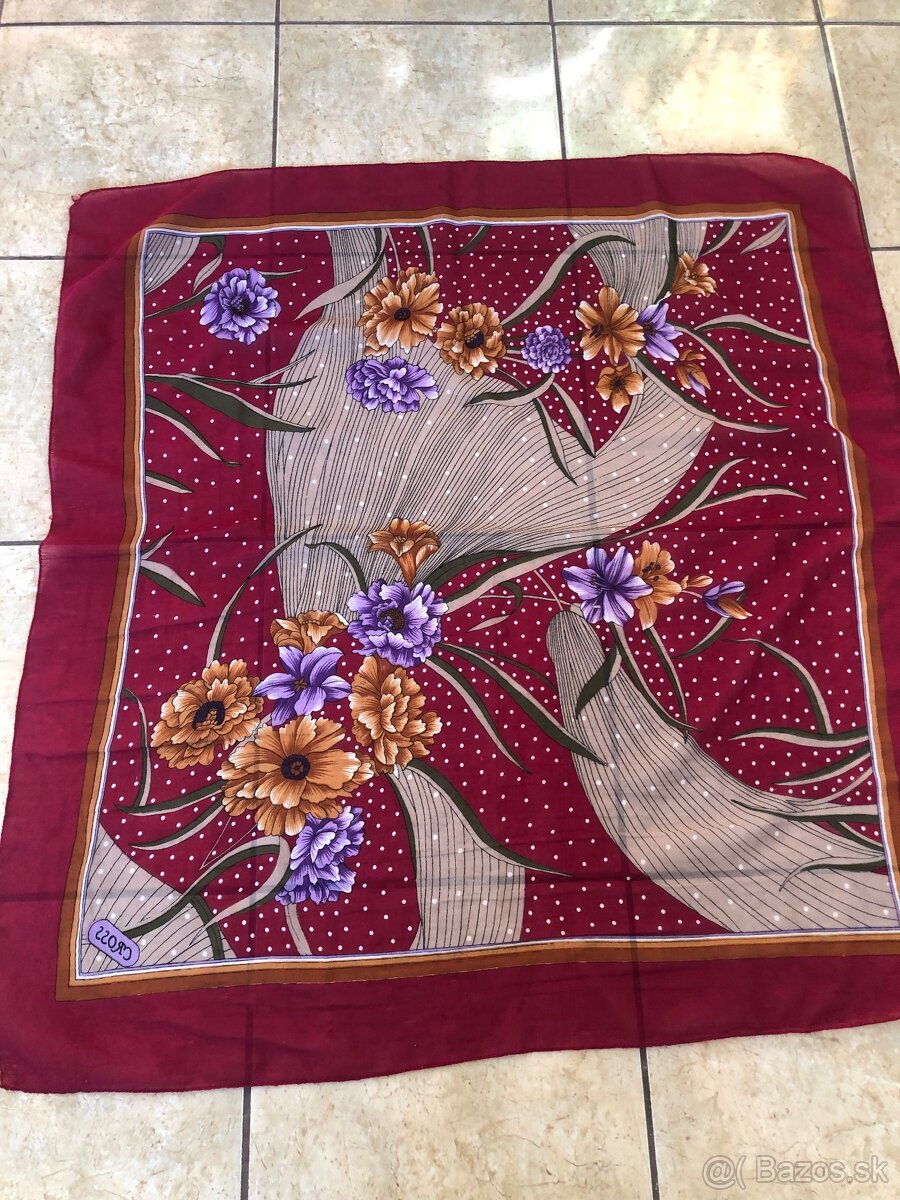 Predám retro Kašmírové Šatky - 5