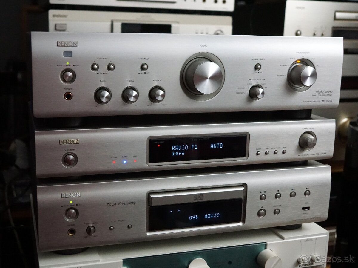 DENON PMA 710 AE zesilovač plus CD DCD 710 AE - 5