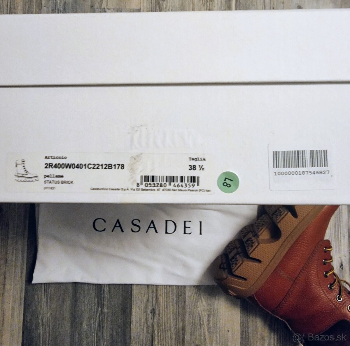Casadei ankle boots size 38,5 - 5
