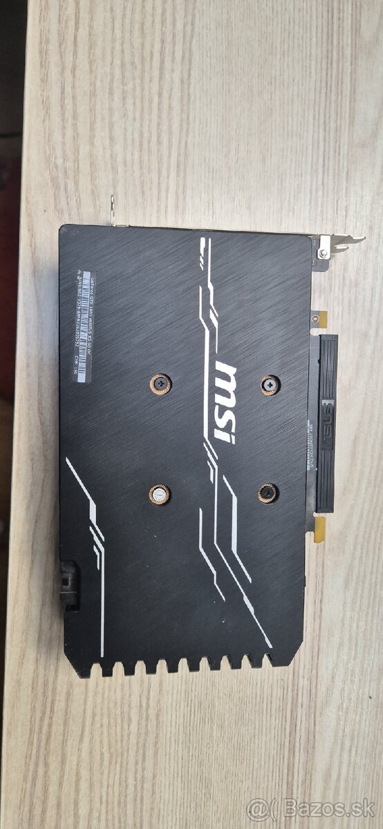 Predám Grafickú kartu MSI GeForce GTX 1660 - 5