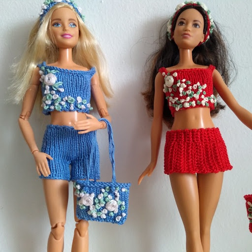 tehulka a rôzne šaty pre bábiky barbie ken oblečenie - 5