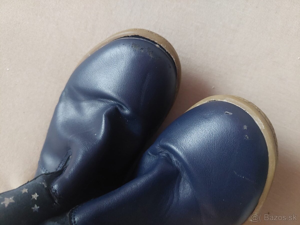 Tmavomodré čižmičky - 5