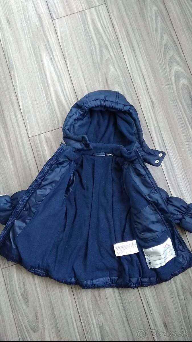 Teplejší kabátik-bundička NOVÁ, veľkosť 86 - 5