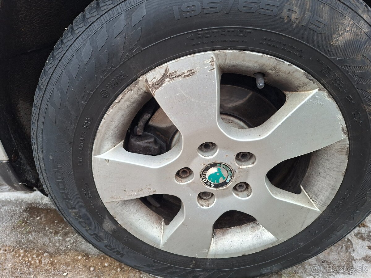 Alu disky Škoda octavia 2 Rozteč 5x112 - 5