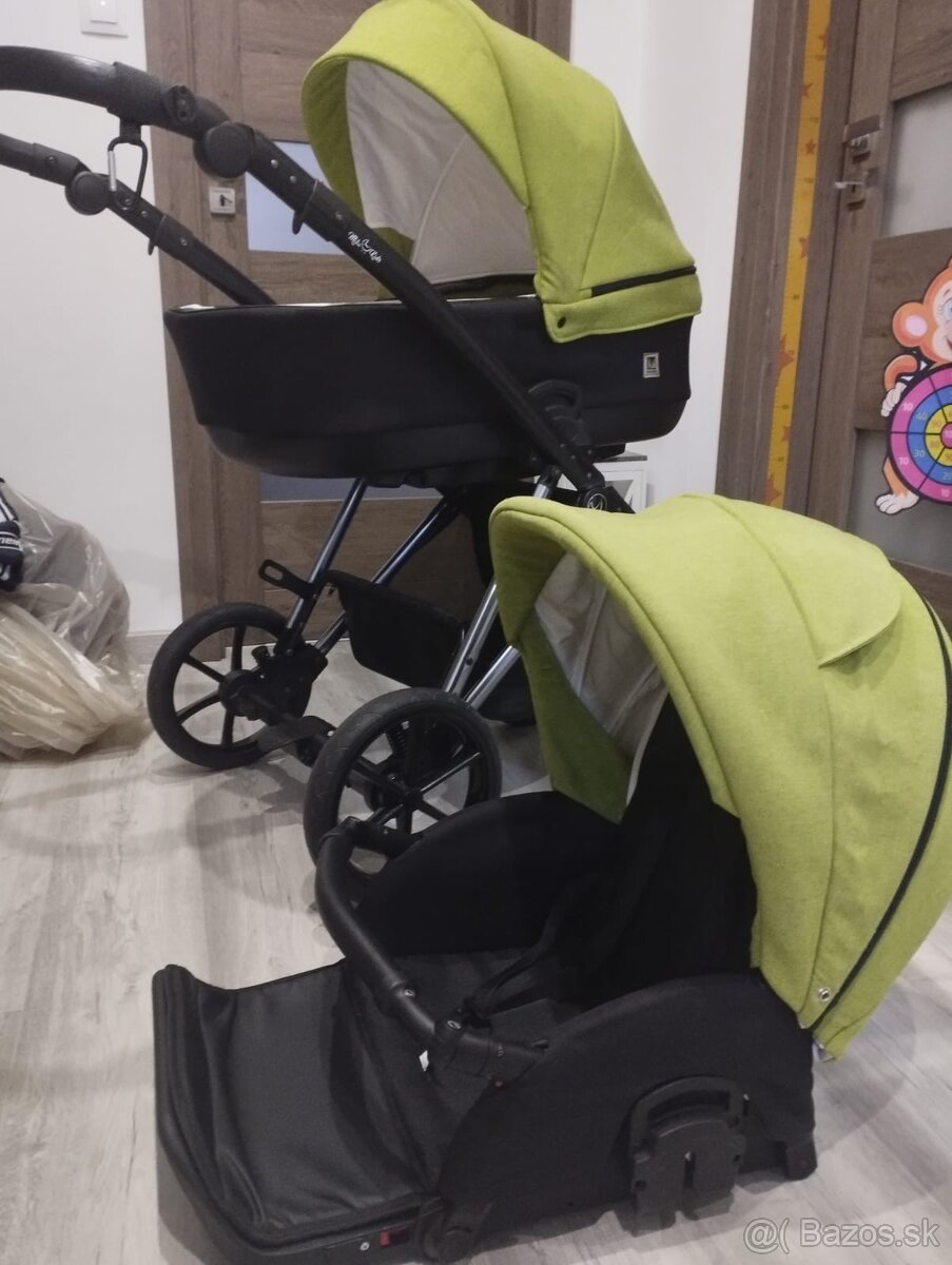 Kočiar MILU KIDS VIVAIO LESS, Vajíčko RECARO a doplnky - 5