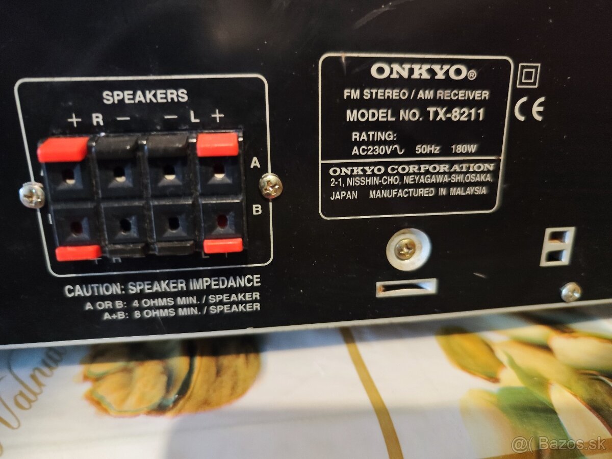 Onkyo TX 8211 a Denon DCD 685 - 5