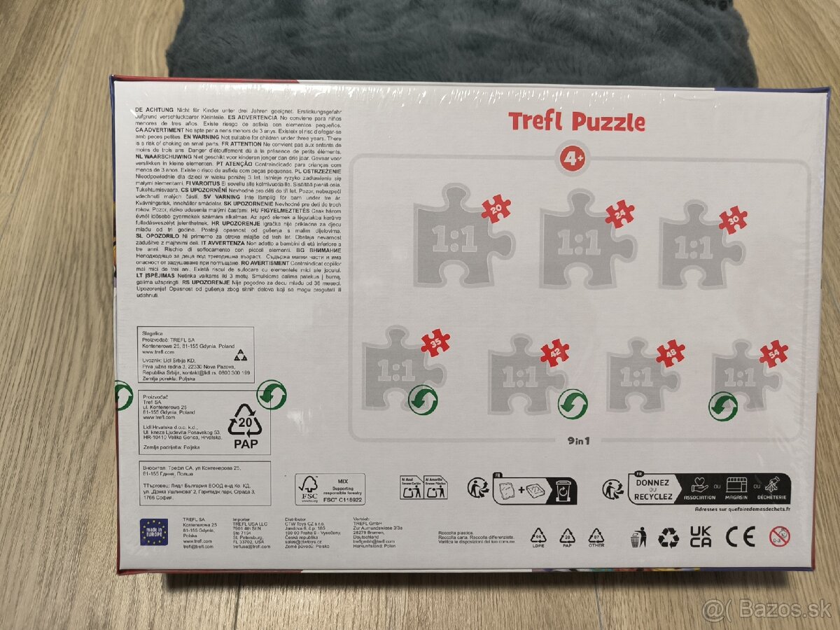 Detské puzzle Trefl -NOVÉ 🧩
- 5