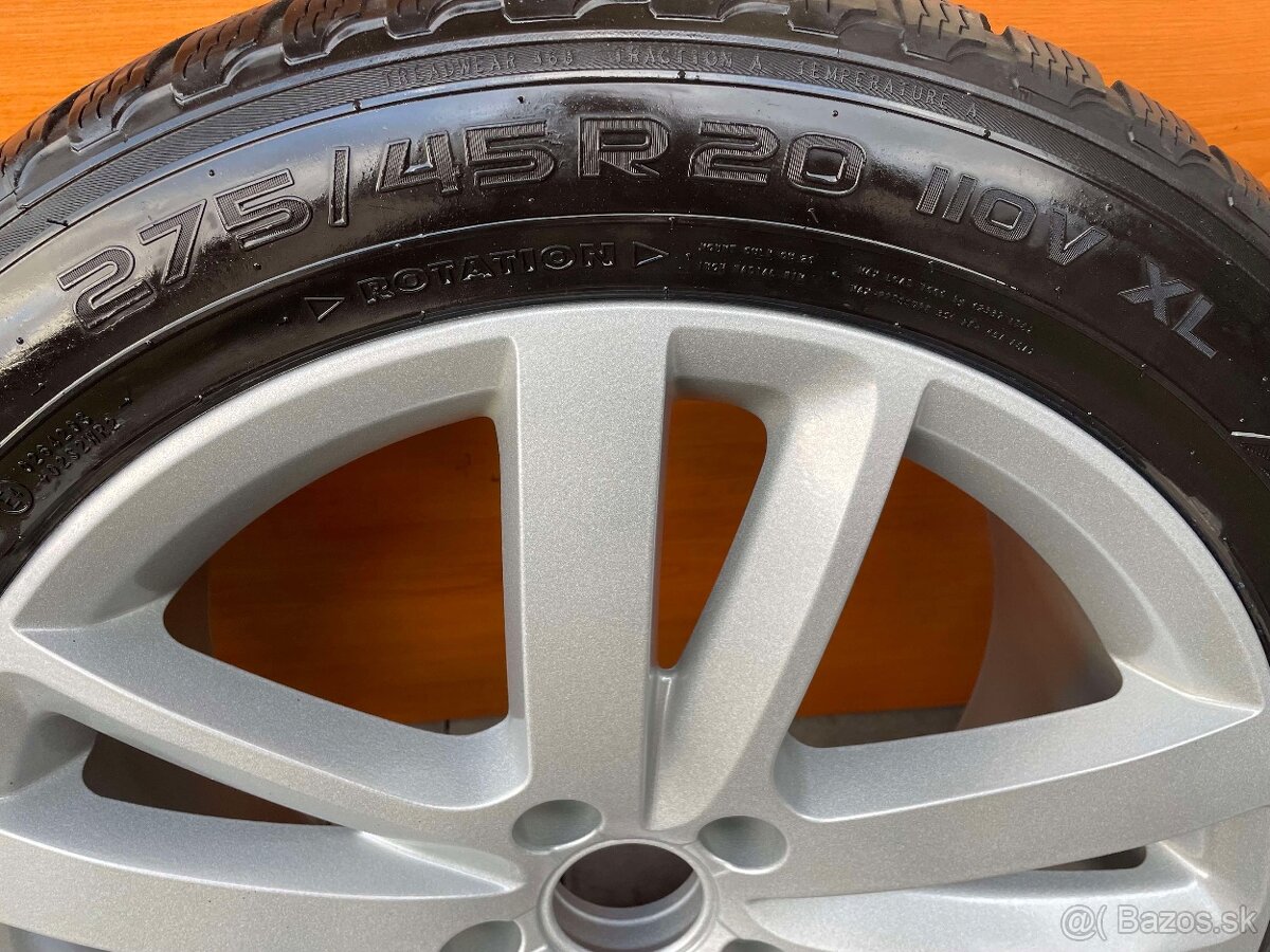 AUDI orig. ALU DISKY 5x130 9jxR20 ET60 4L0601025AJ - 5