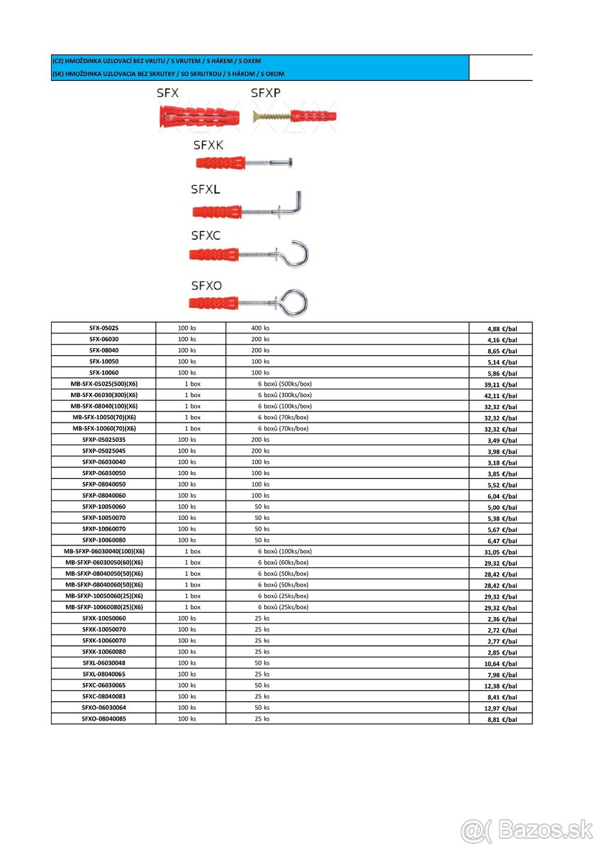 Spojovací materiál - 5