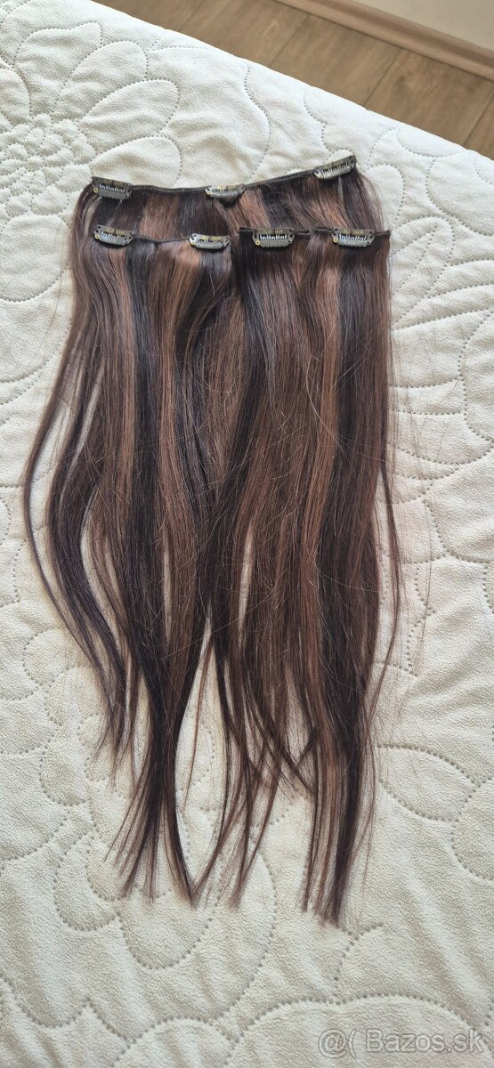 Clip in vlasy 40 cm - 5