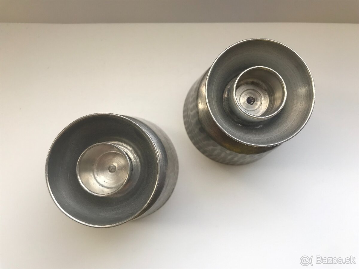 Predám škandinávske cínové svietniky (Norwegian Pewter) - 5