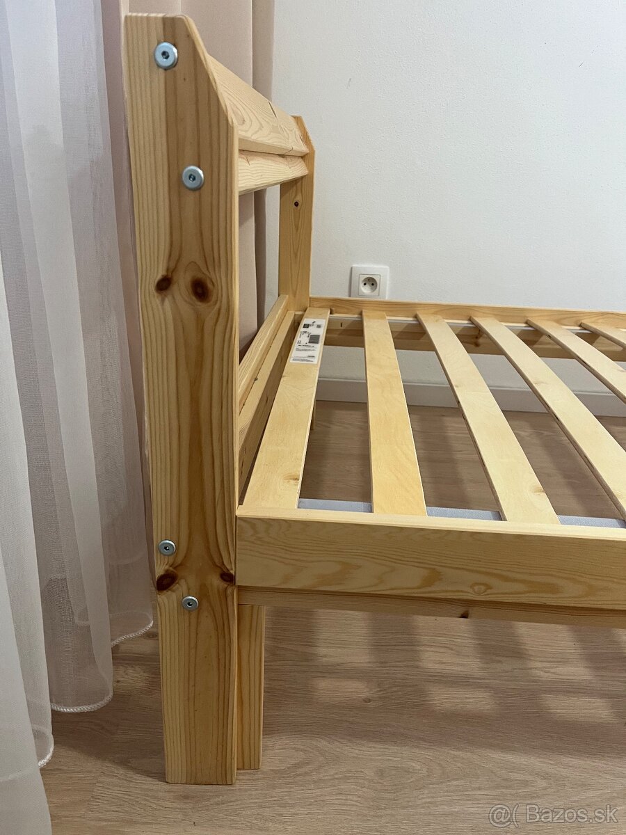 Posteľ 90x200 s matracom - 5
