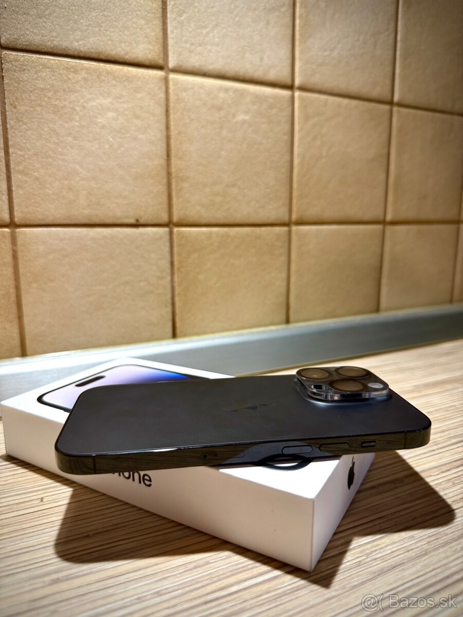 Predám Apple iPhone 14 PRO, 90%BAT, TOP STAV - 5