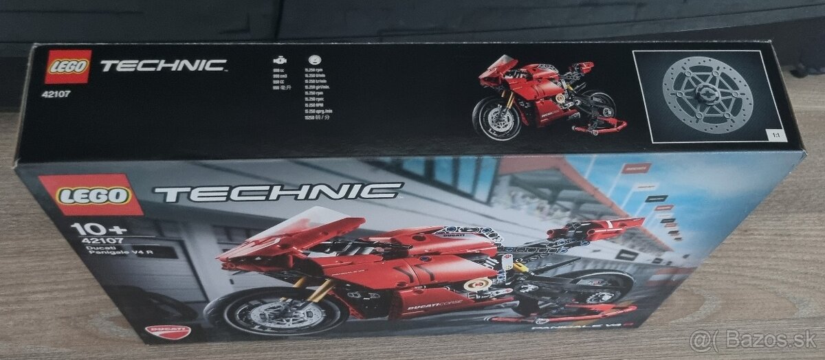 Predám LEGO Technic 42107 Ducati Panigale V4 R - 5