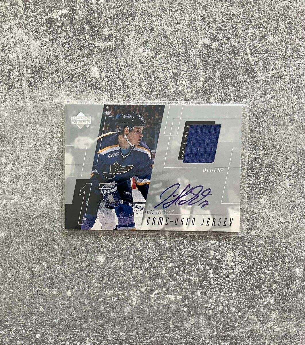 Hokejové podpísané auto karty NHL hráčov - 5