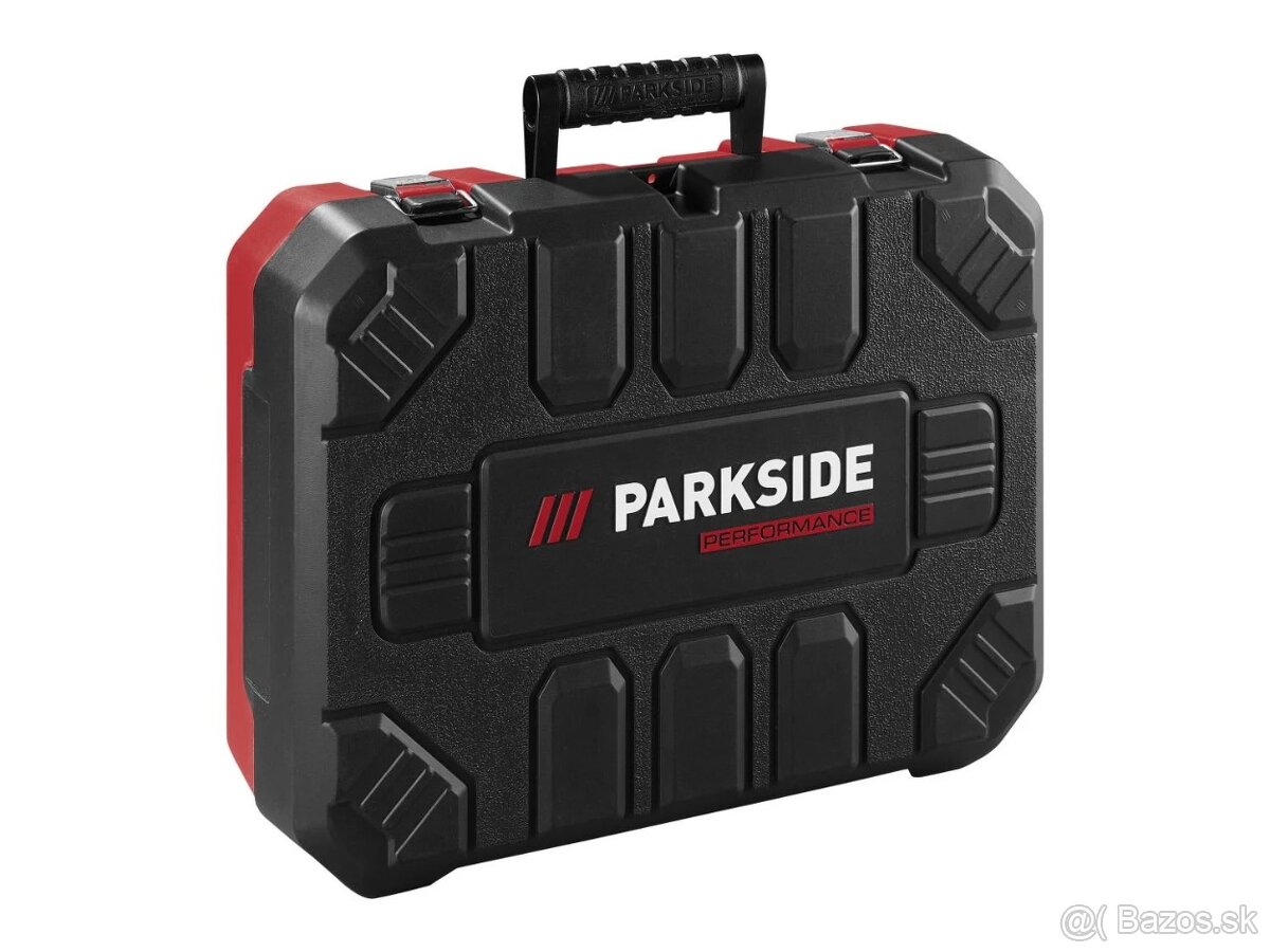 Parkside krížový líniový laser 3 x 360° + batéria 4Ah + nab. - 5