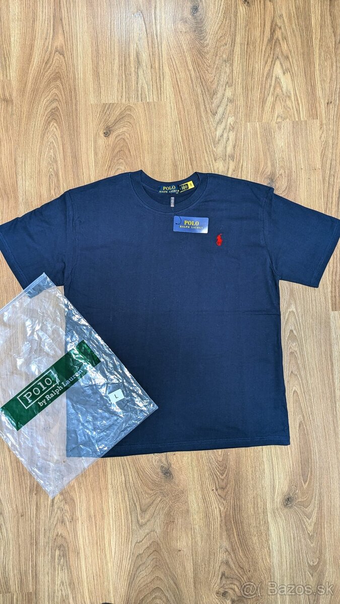 Pollo Ralph Lauren Modré Tričko - 5