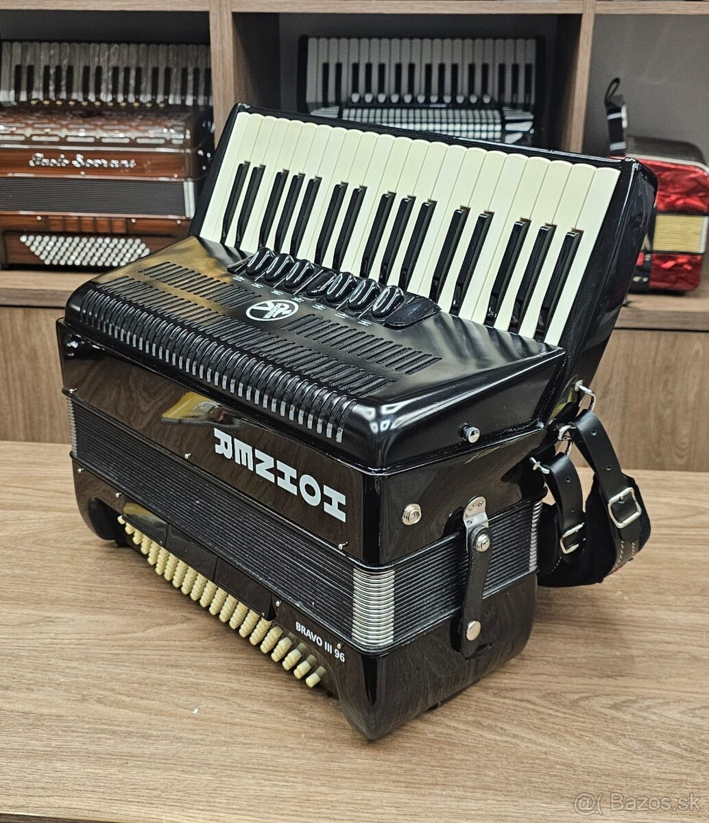 akordeon hohner bravo 96 bas - 5