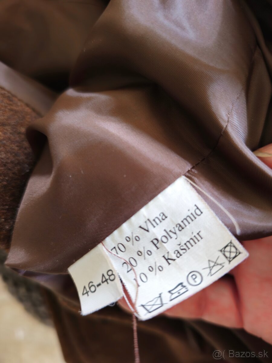 Kabát vlna kašmír - 5