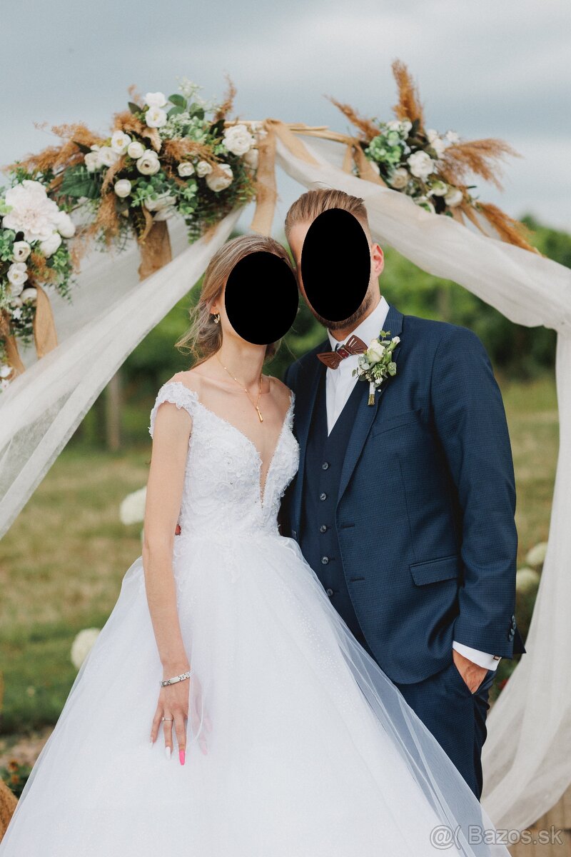 predám svadobné šaty IRIAN SAM- princeznovský štýl - 5