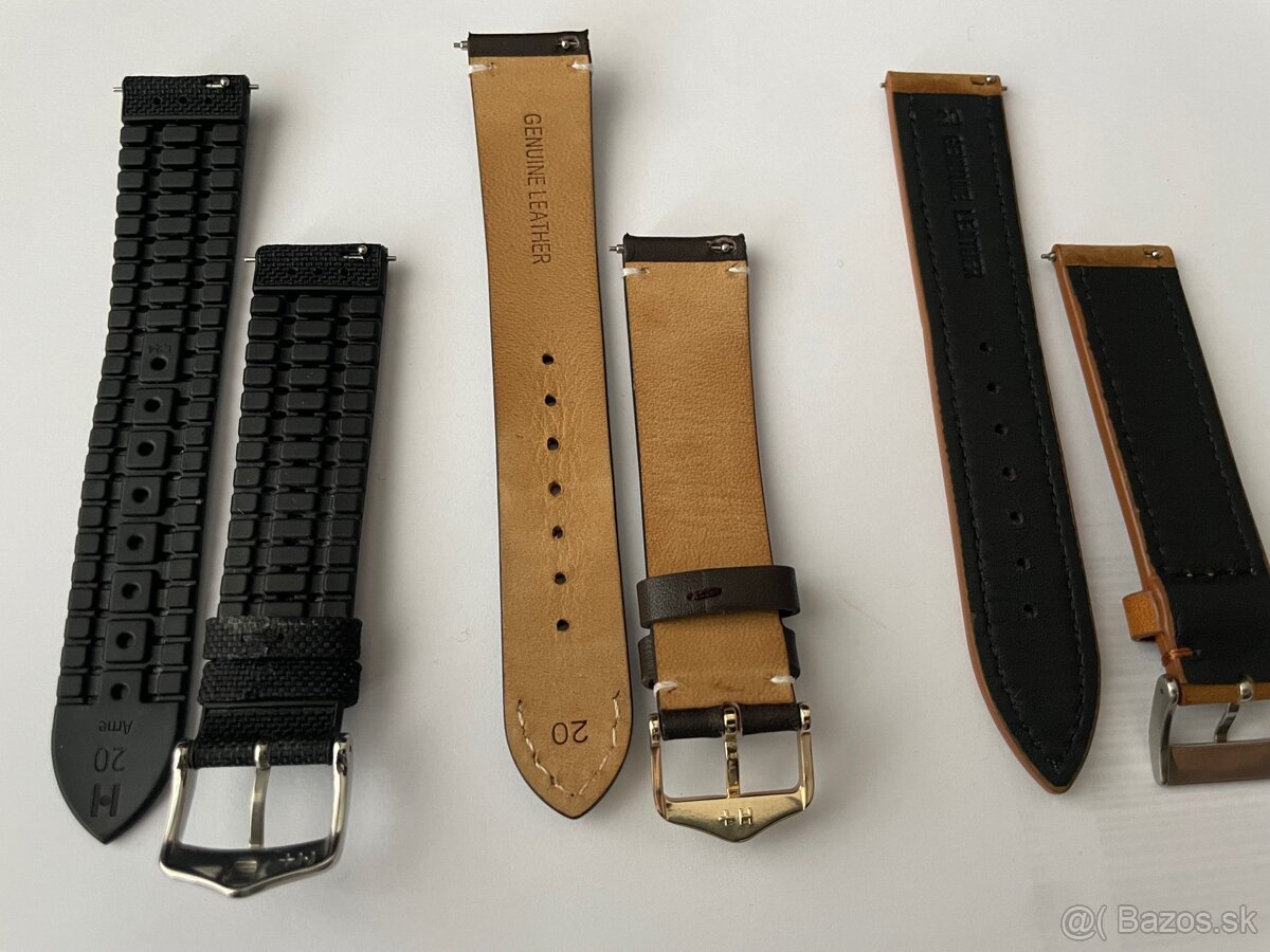 20 mm Hirsch remienky (Arne/kožené/sailcloth) - 5