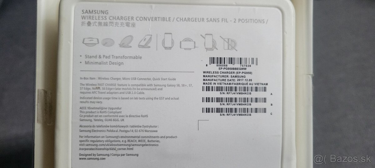 Predam bezdrotovu nabijacku Samsung - 5