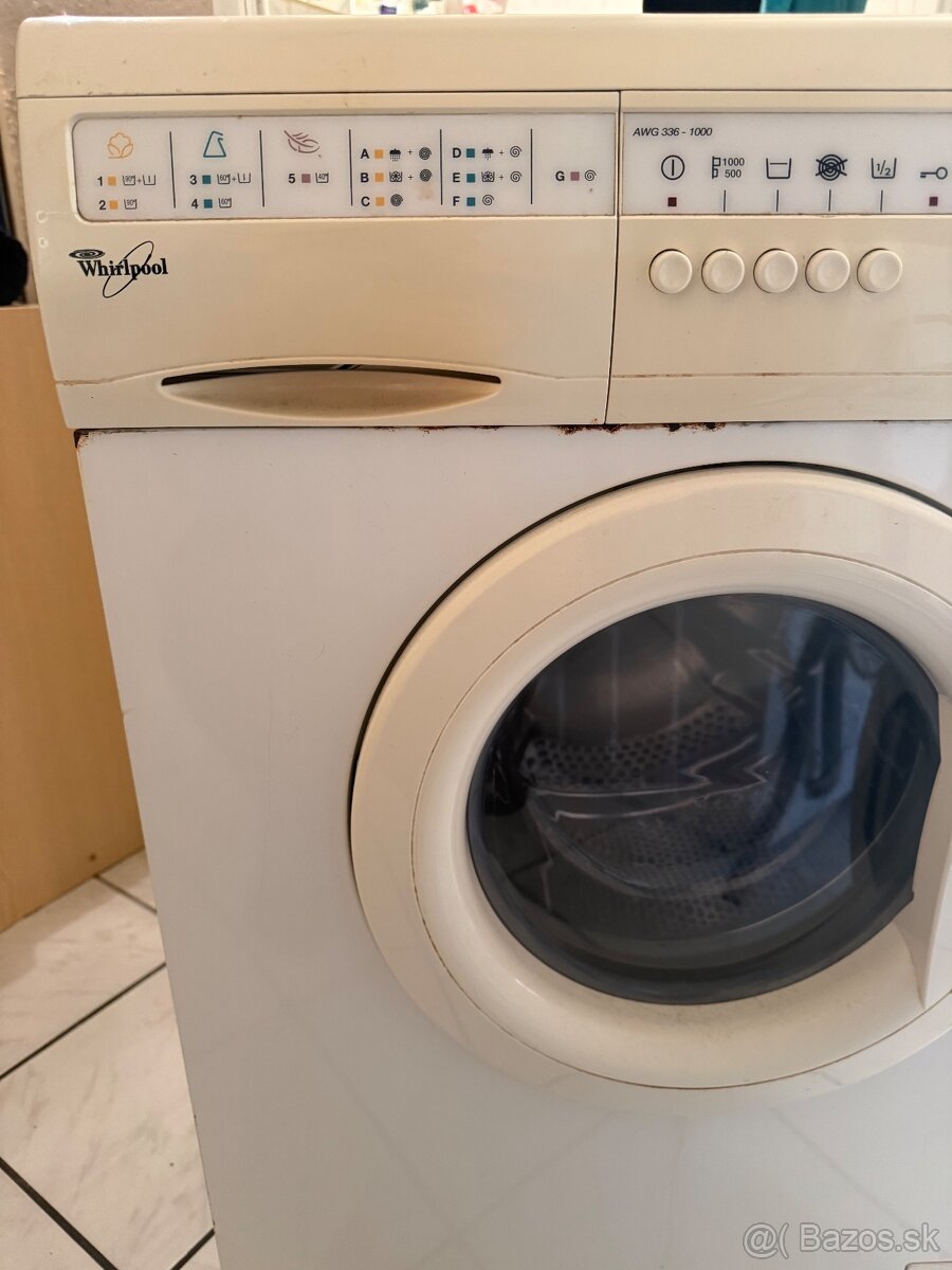 Automatická práčka Whirpool AWG 336-1000, plnená spredu - 5