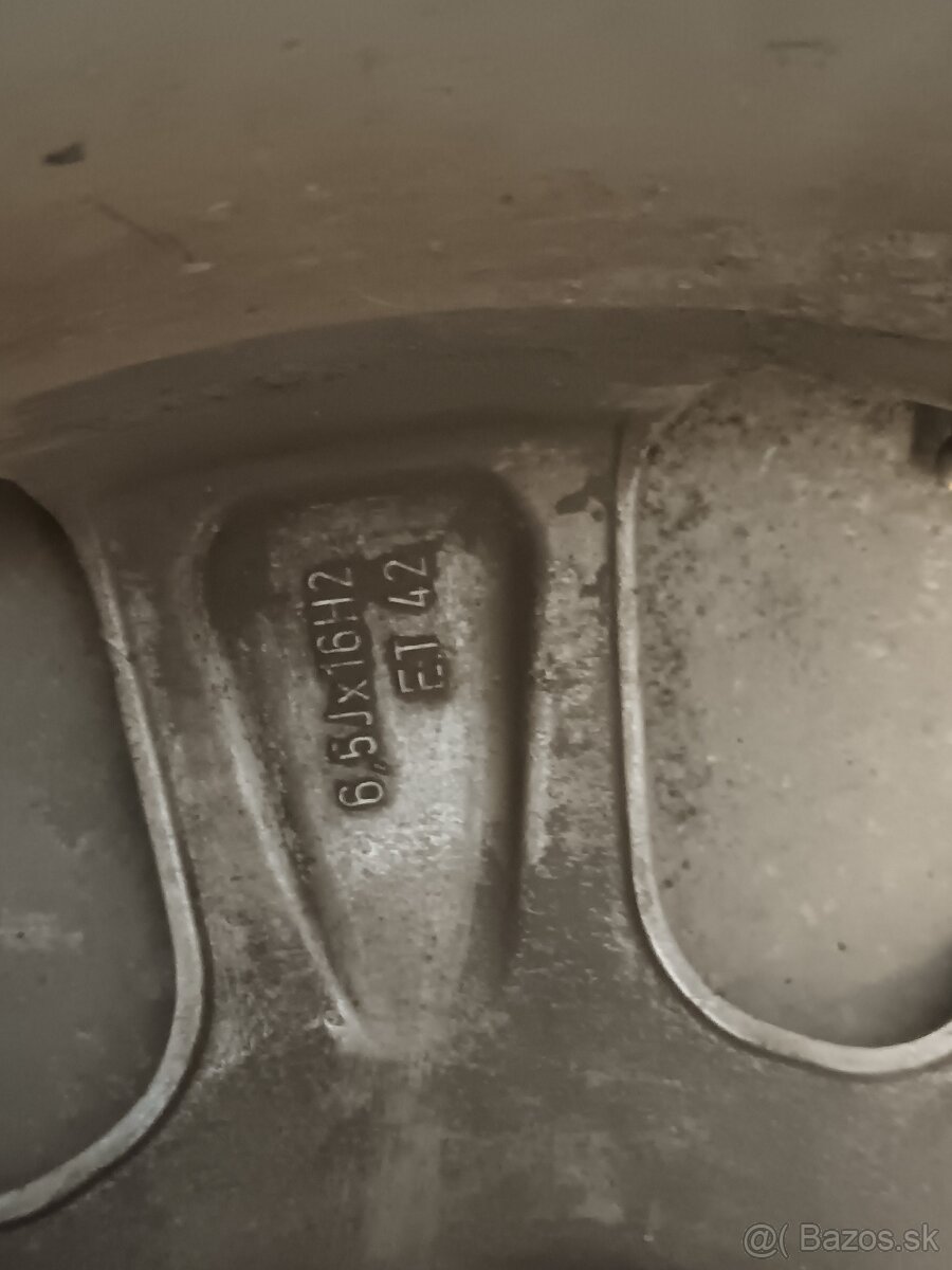 Predám hliníkové disky R16 - 5