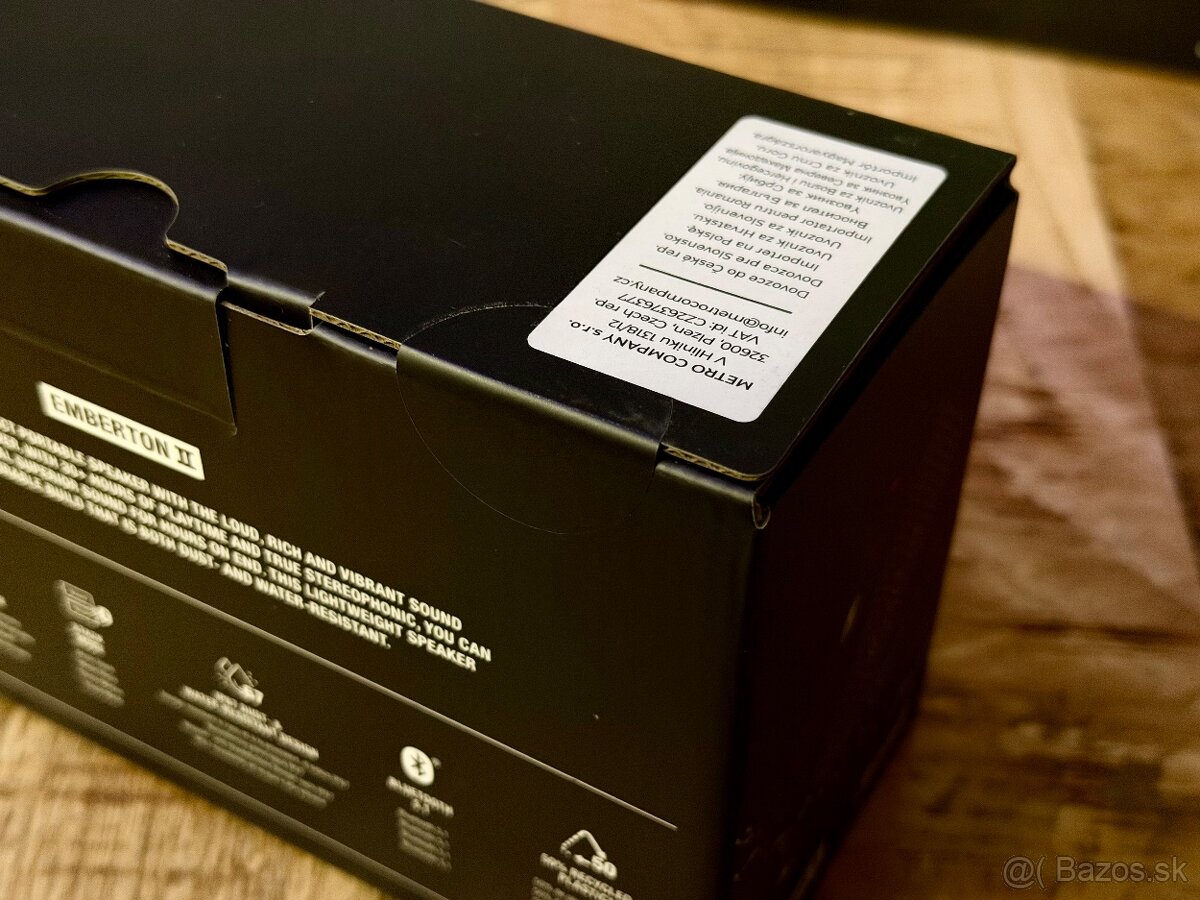 Marshall Emberton II – nový, zapečatený - 5