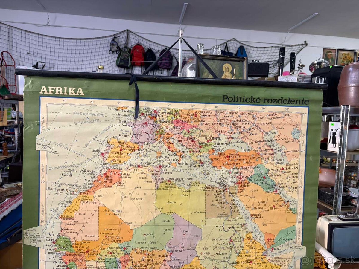 Staré školské mapy - 5
