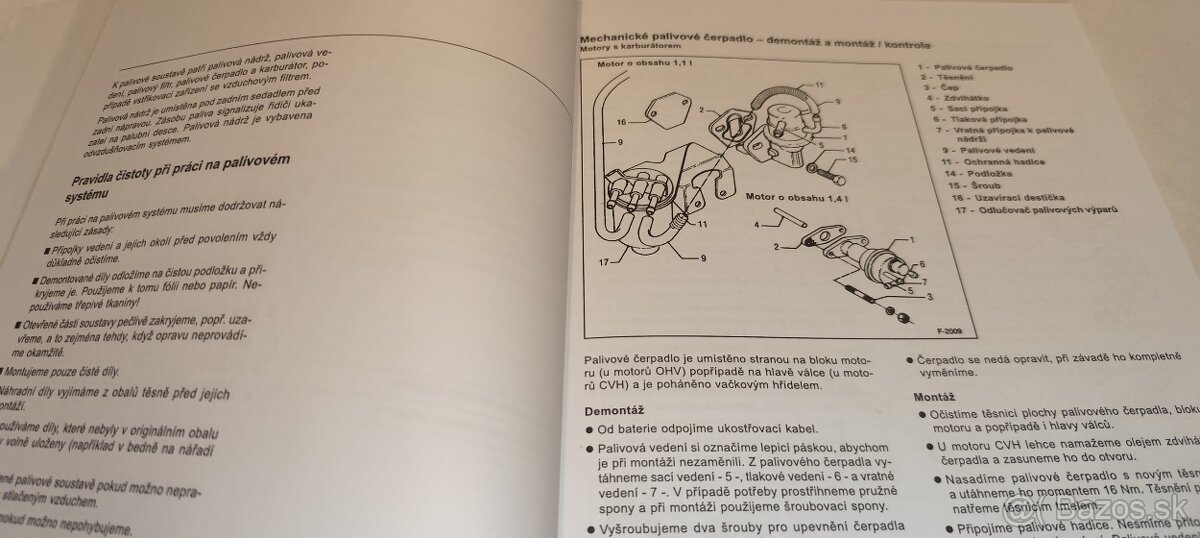 Ford Fiesta 3 - příručka na opravy a údržbu manuál - 5