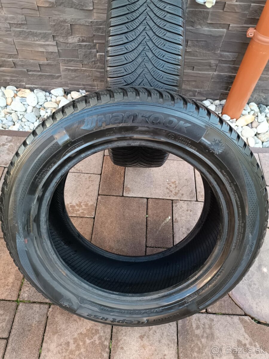 Predám zimné pneumatiky HANKOOK 205/55 R16 91H - 5