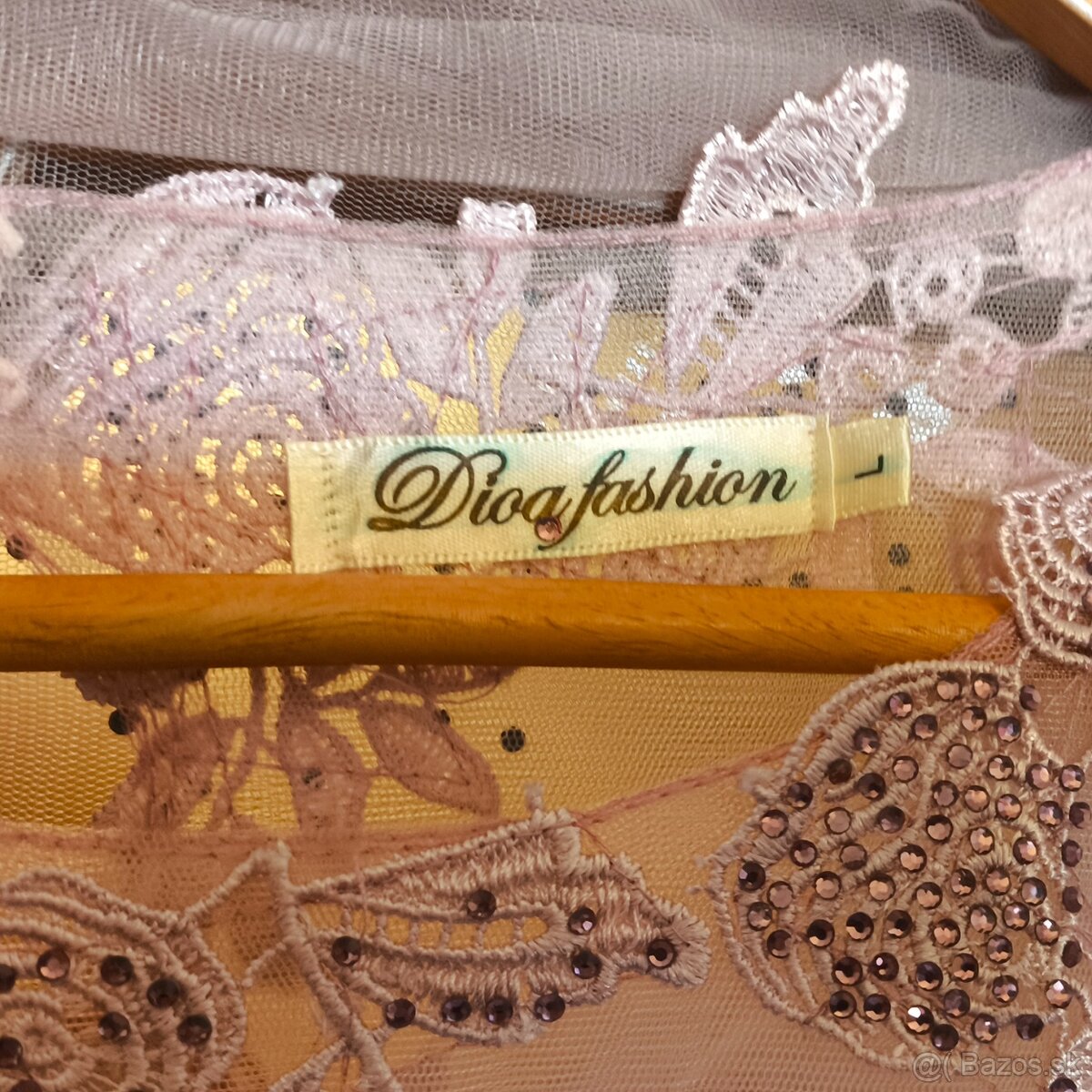 Spoločenské šaty ružové - 5