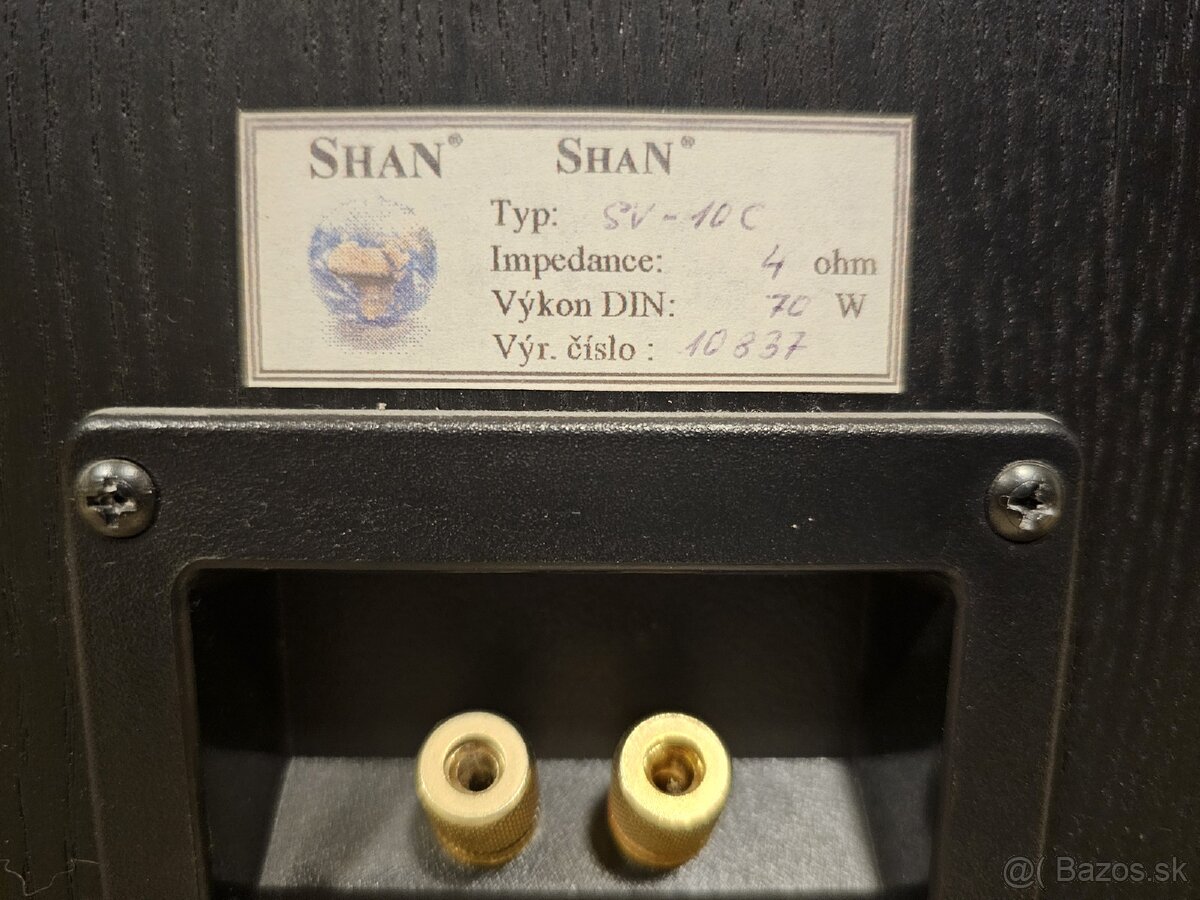 SHAN reproduktory, 1ks centrálny a 2ks zadné repro surround - 5