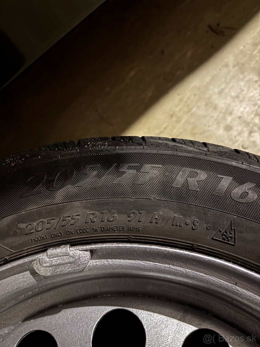 5x120 R16 disky s gumami - 5