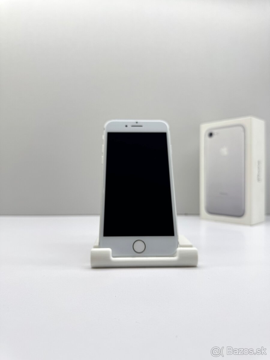 iPhone 7 SILVER NOVÁ BATÉRIA 100% - 5