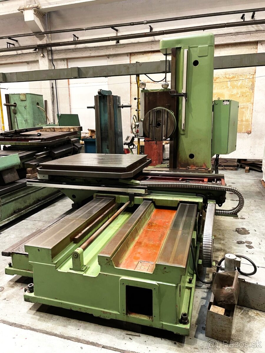 W 100 A - Vodorovná vyvrtávačka Stolová Tos Varnsdorf - 5