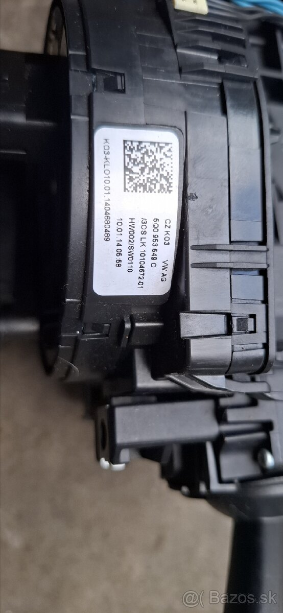 Podvolantový krúžok s páčkami Škoda Octavia 3 - 5