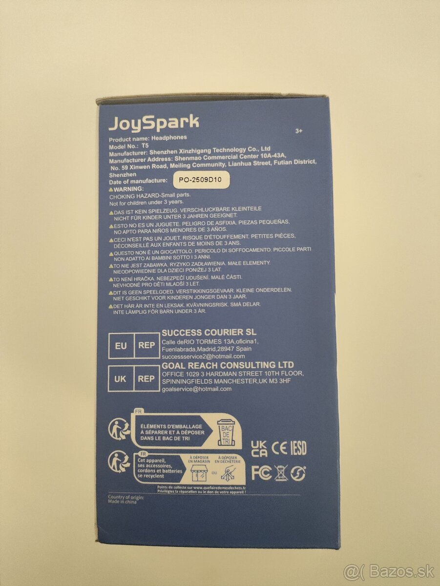 #L0029 JoySpark T5 bezdrôtové slúchadlá - 5