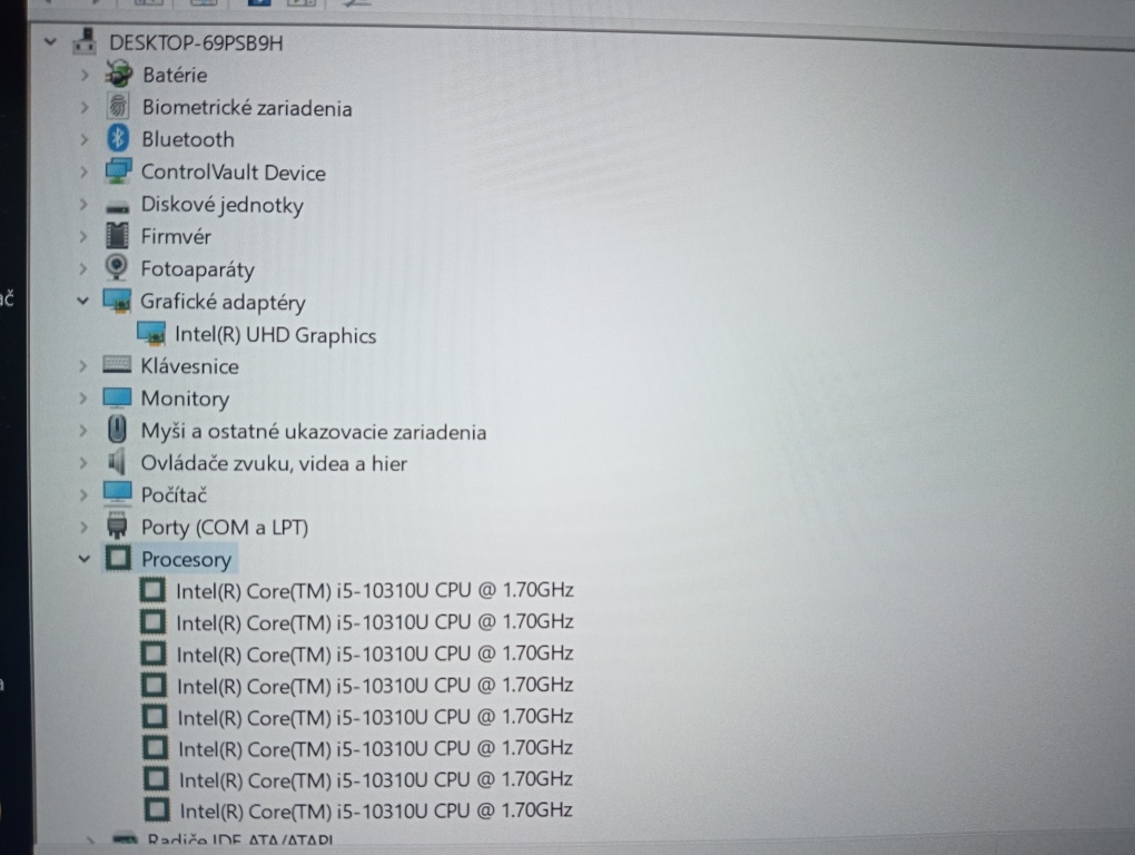 predám Dell Latitude 5410 , Intel i5 , 16gb ram , Win 10 - 5