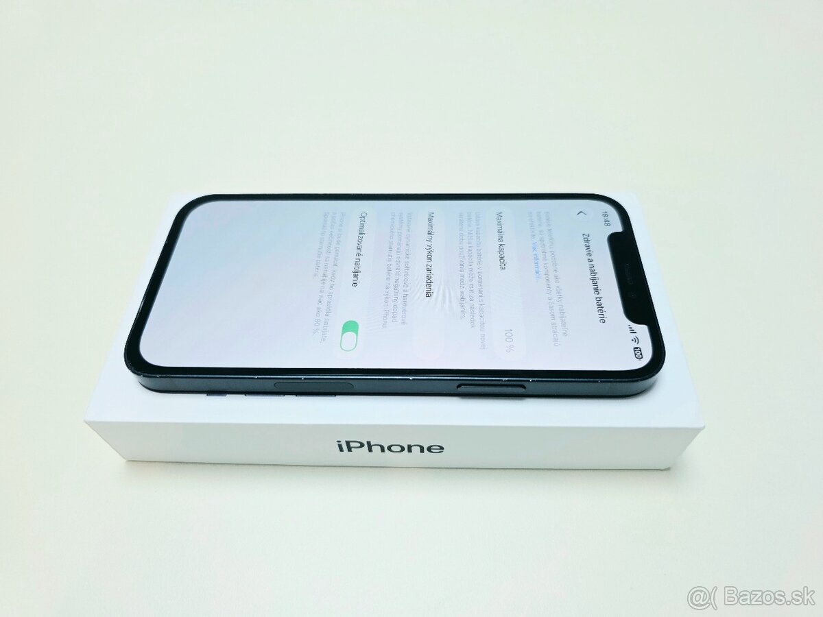 APPLE IPHONE 12 128GB BLACK BATERKA 100% - 5