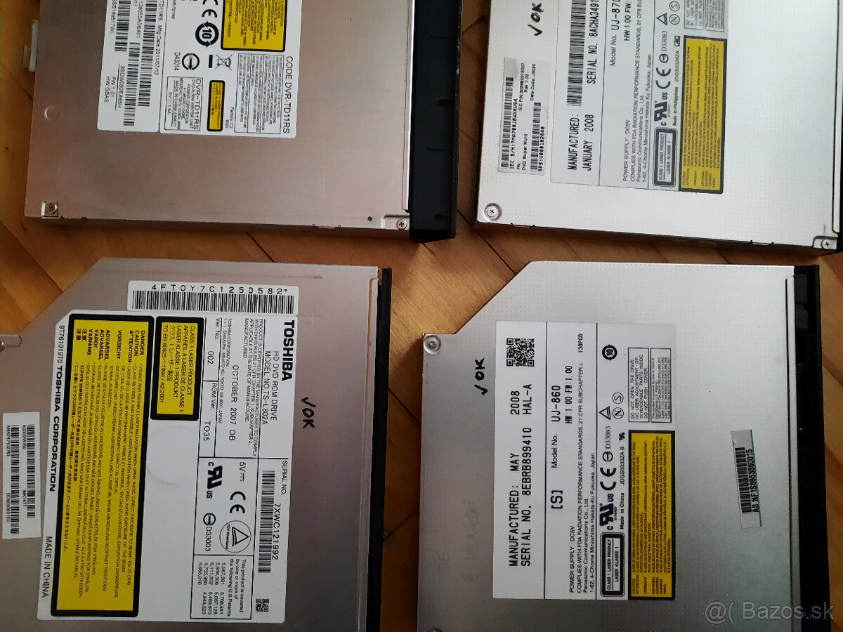 CD/DVD mechaniky pre PC a notebooky, SATA/IDE - 5