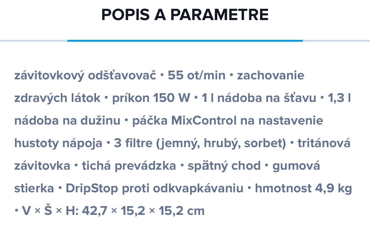 Odšťavovač Bosch MESM731M čierny - 5