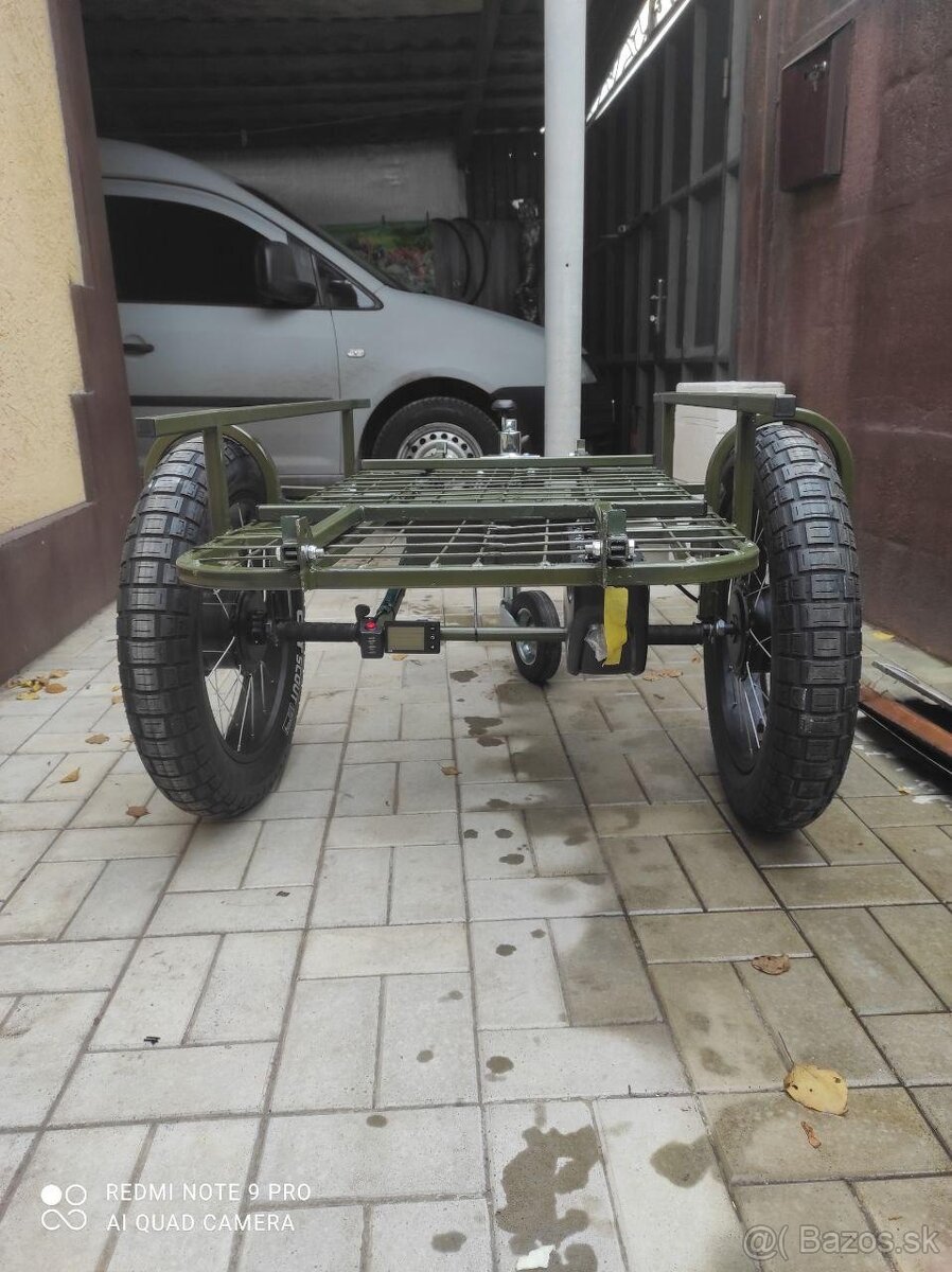 Elektrický Nákladný Vozík CD500 — pre náklad do 200 kg - 5