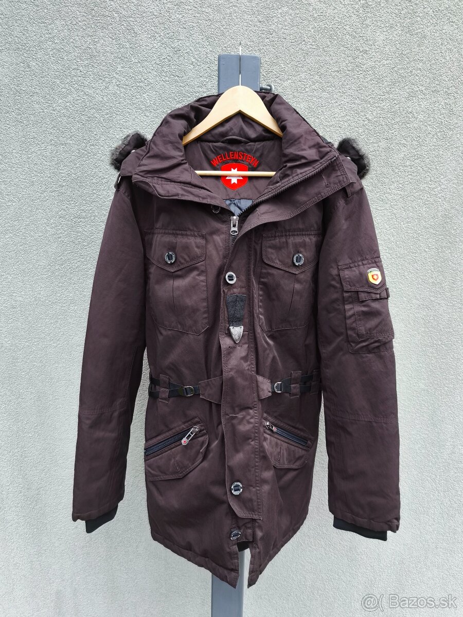 WELLENSTEYN luxusná pánska zimná bunda / parka ELMNTS - 5